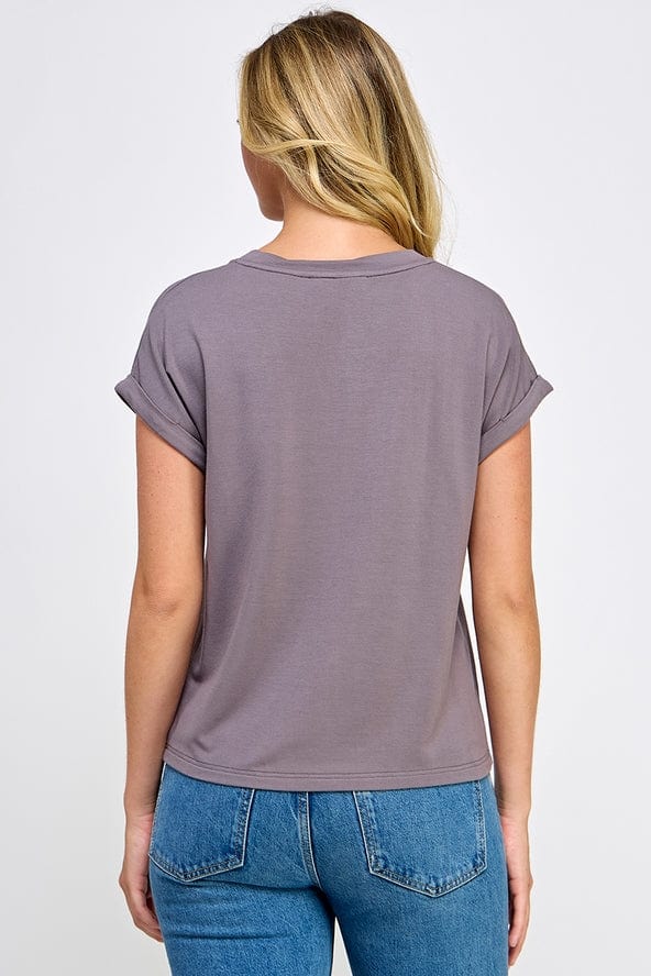 Ellison Ellison V-Neck Tee - Little Miss Muffin Children & Home