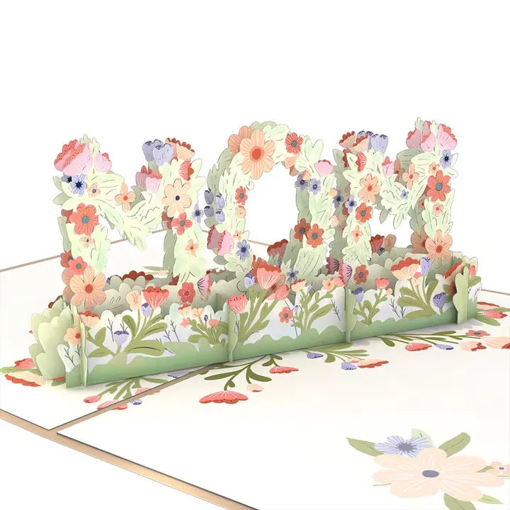Floral Mom 5x7 Pop-Up Card