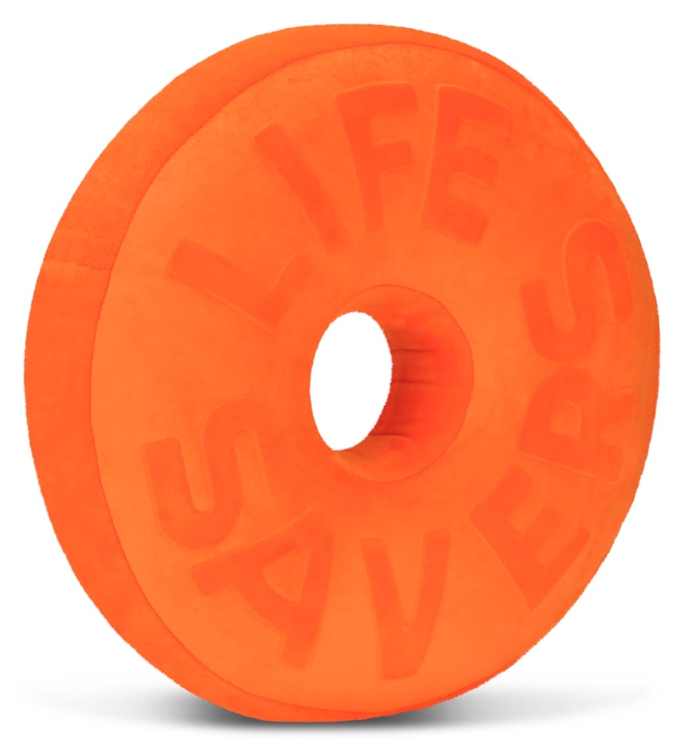 iScream Lifesavers Orange Plush - Little Miss Muffin Children & Home