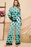 Cezele Cezele Geometric Print Pants Set - Little Miss Muffin Children & Home