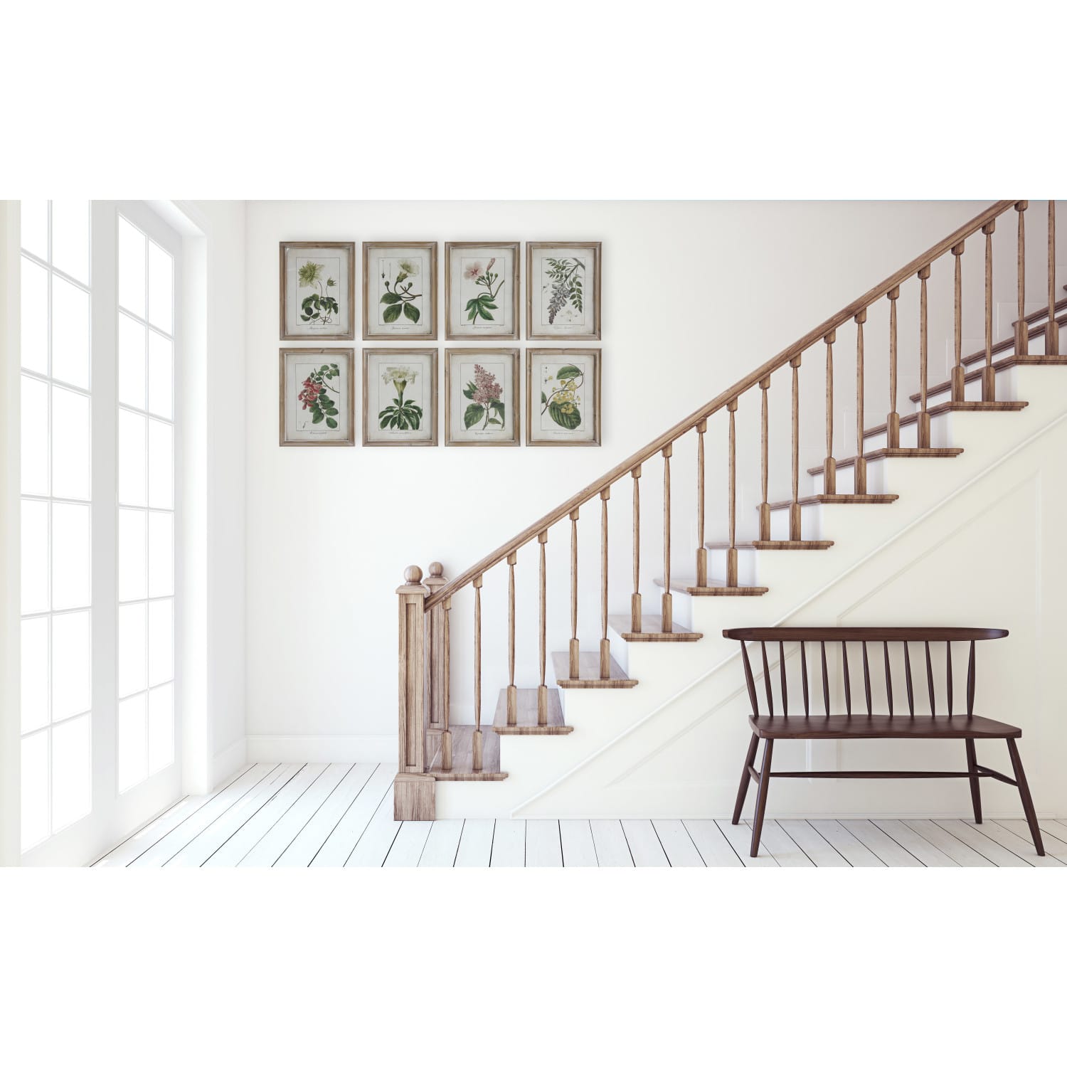 Framed Floral Wall Art, 8 Styles Available, Sold Individually