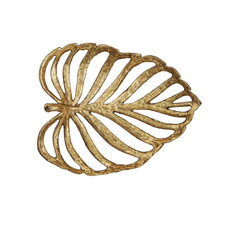 Creative Co-Op Creative Co-op Decorative Cast Iron Leaf - Little Miss Muffin Children & Home