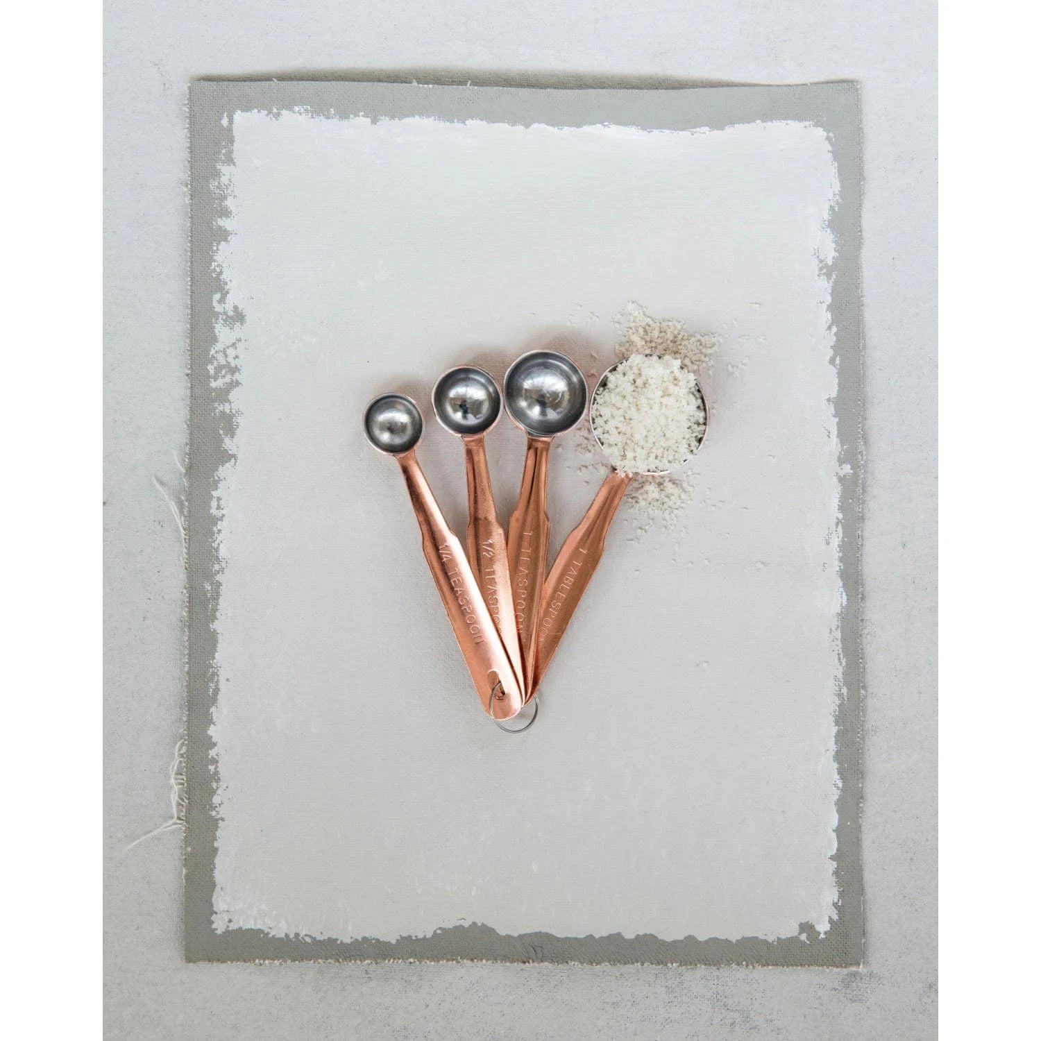 Creative Co-op Stainless Steel Measuring Spoons, 4PC Set - Little Miss Muffin Children & Home