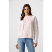 Storia Storia Cable Knit Crew Neck Sweater - Little Miss Muffin Children & Home