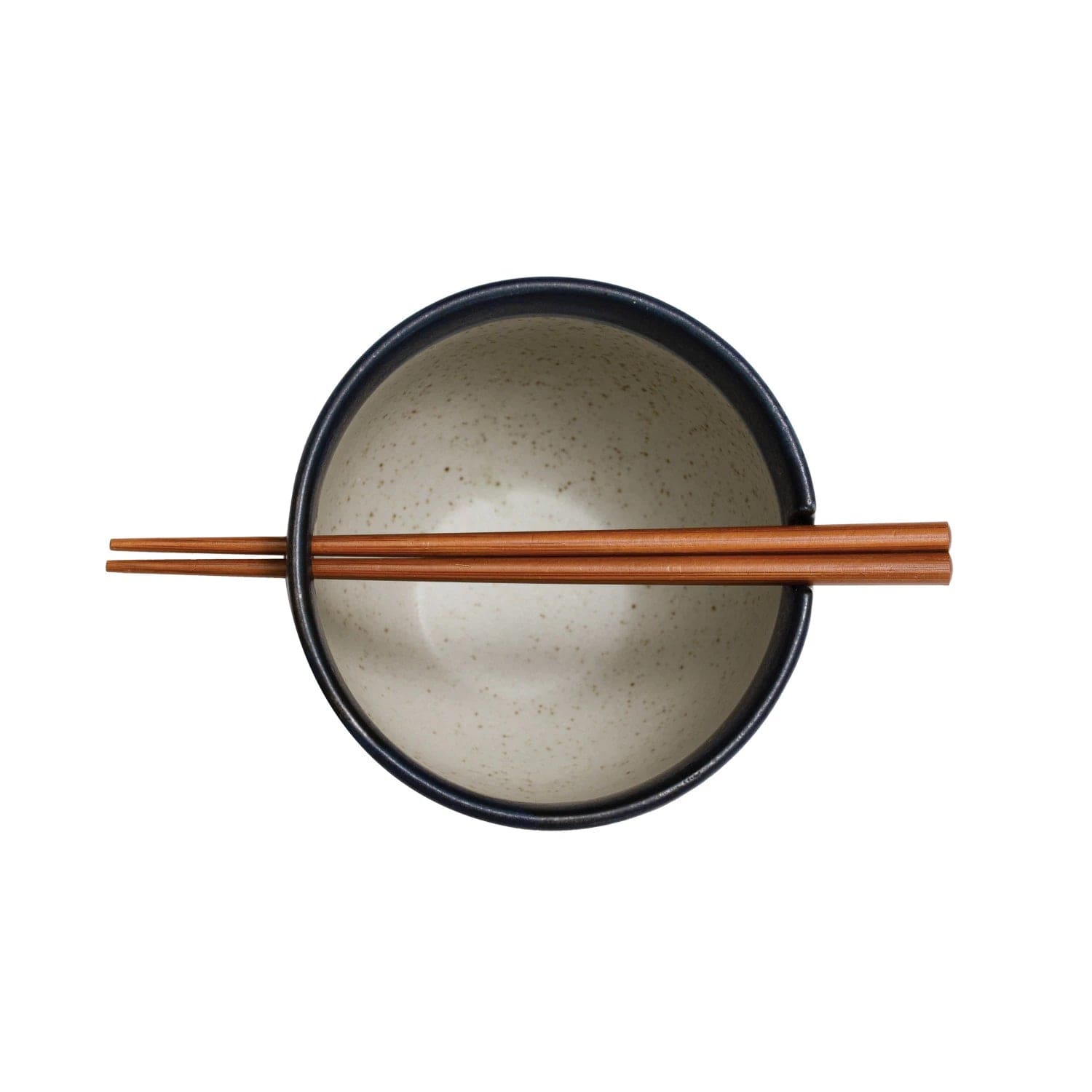Creative Co-Op Creative Co-op Stoneware Bowl with Chopsticks Set - Little Miss Muffin Children & Home