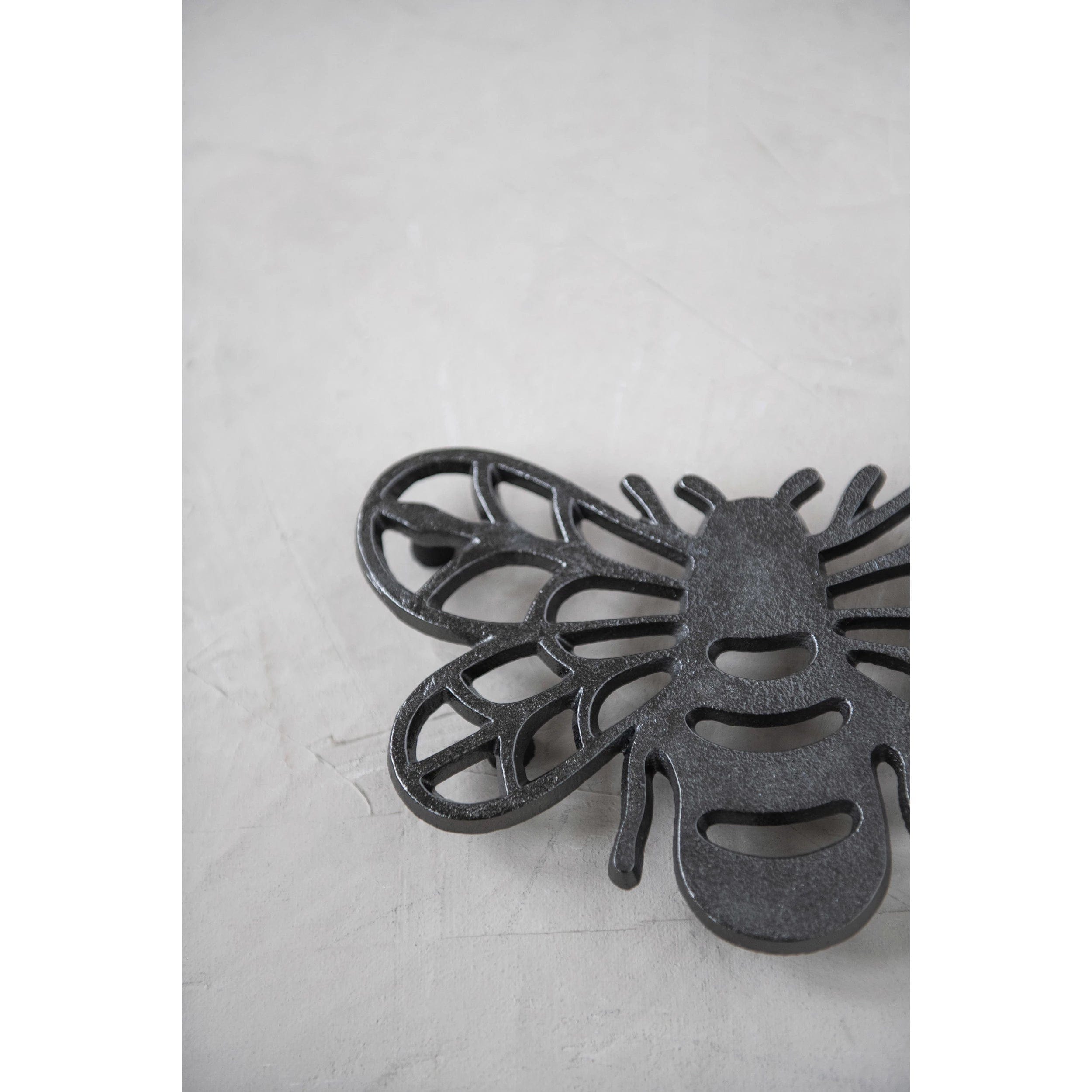 Creative Co-Op Creative Co-op Cast Aluminum Bee Trivet - Little Miss Muffin Children & Home