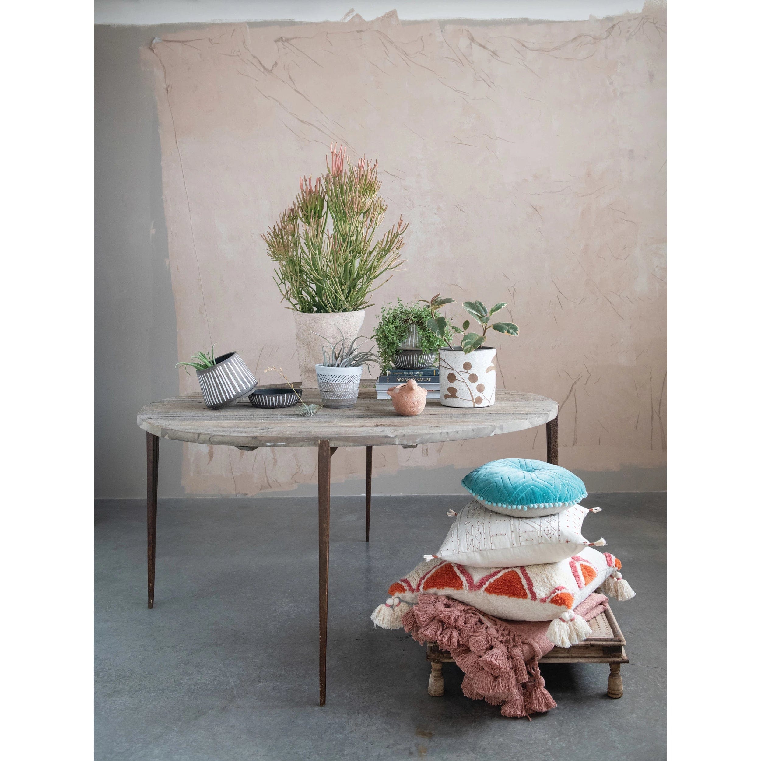 Creative Co-Op Creative Co-op Handmade Engraved Terracotta Bird Planter - Little Miss Muffin Children & Home