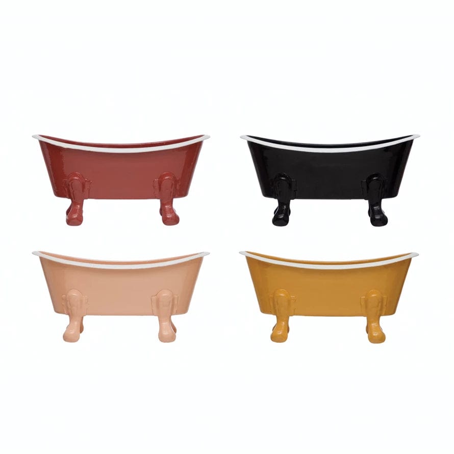 Creative Co-Op Creative Co-op Metal Bathtub Soap Dish - Little Miss Muffin Children & Home