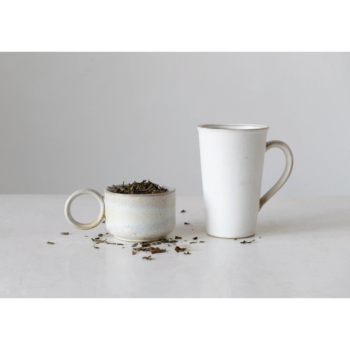 Creative Co-Op Creative Co-op 16 oz. Stoneware Mug with Reactive Glaze - Little Miss Muffin Children & Home