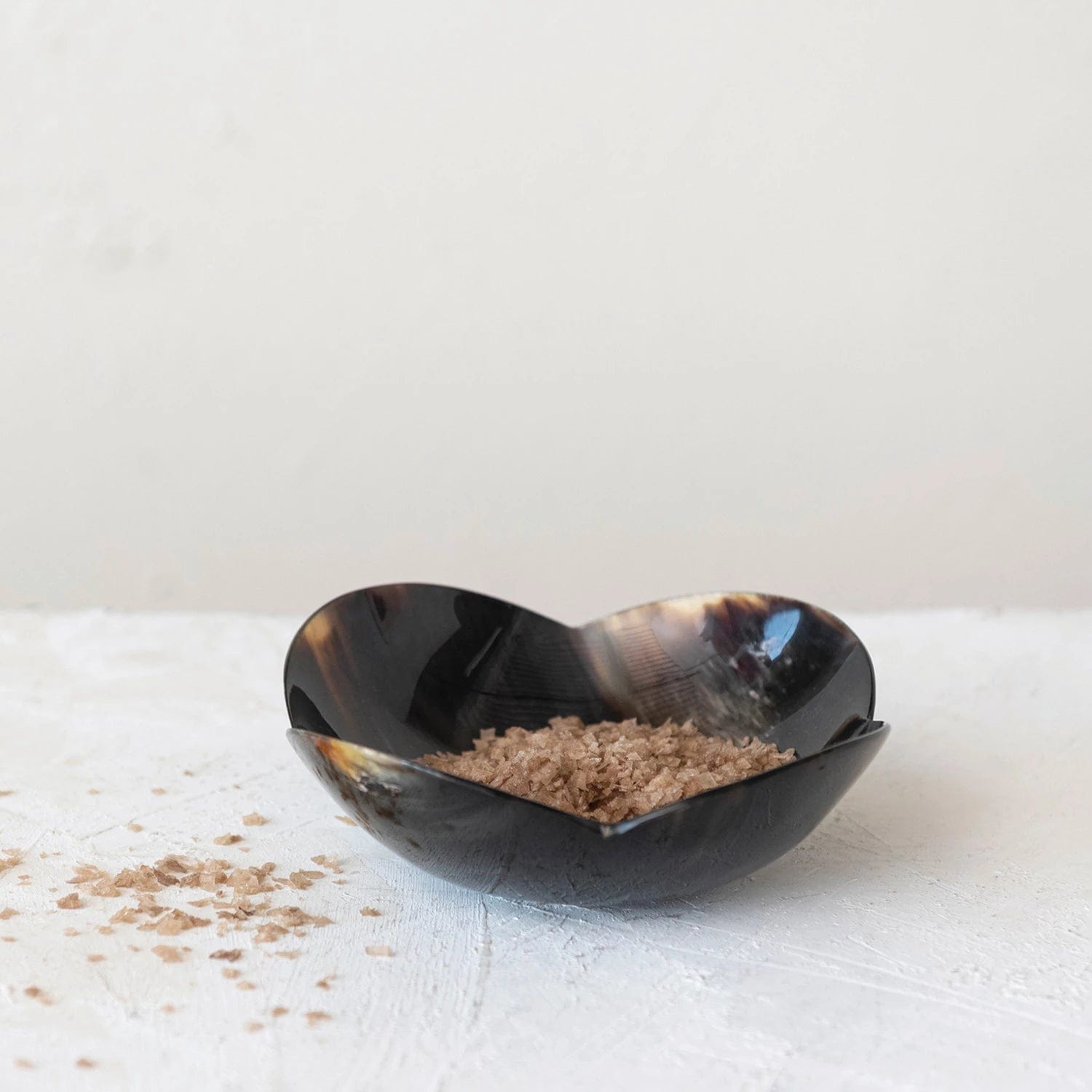 Creative Co-Op Creative Co-op Horn Flower Shaped Bowl - Little Miss Muffin Children & Home