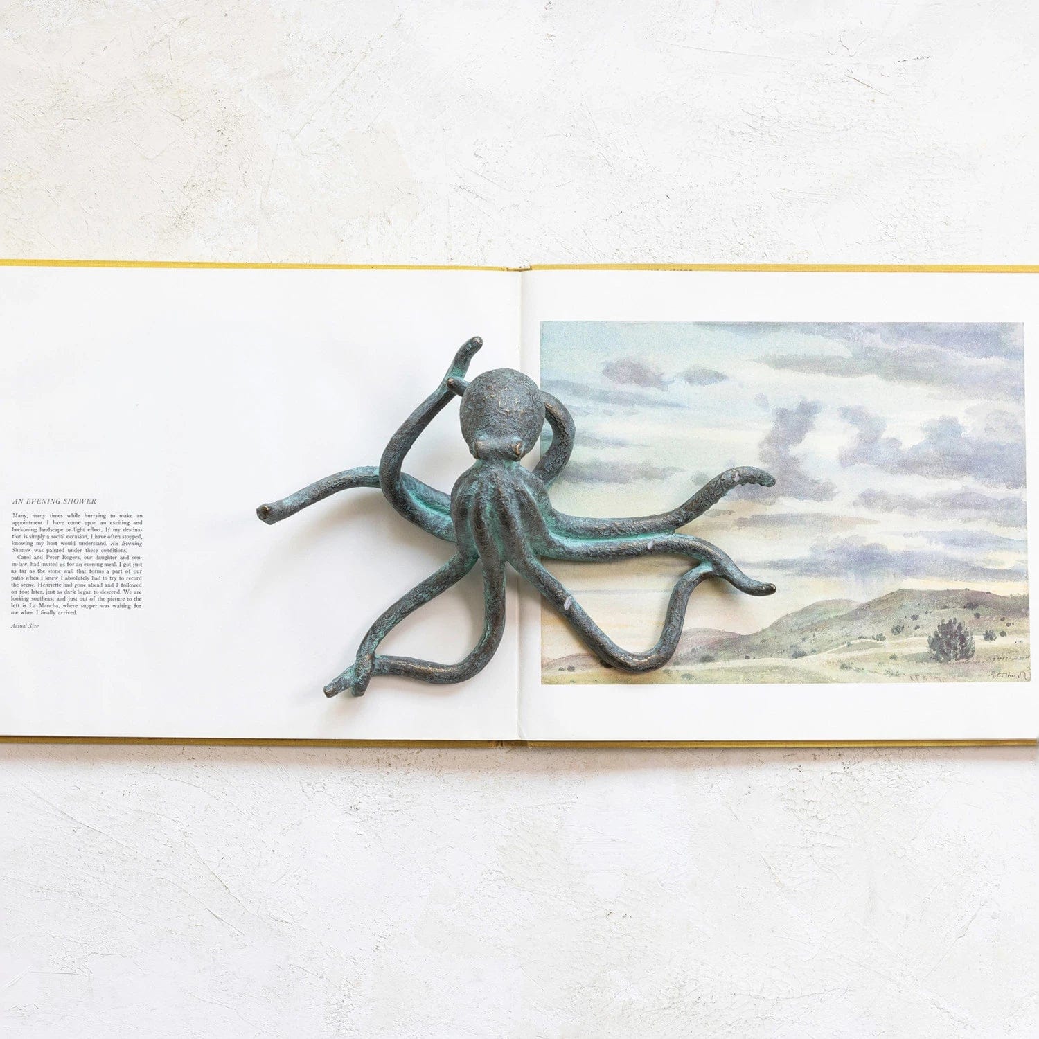 Creative Co-Op Creative Co-op Resin Octopus with Verdigris Finish - Little Miss Muffin Children & Home