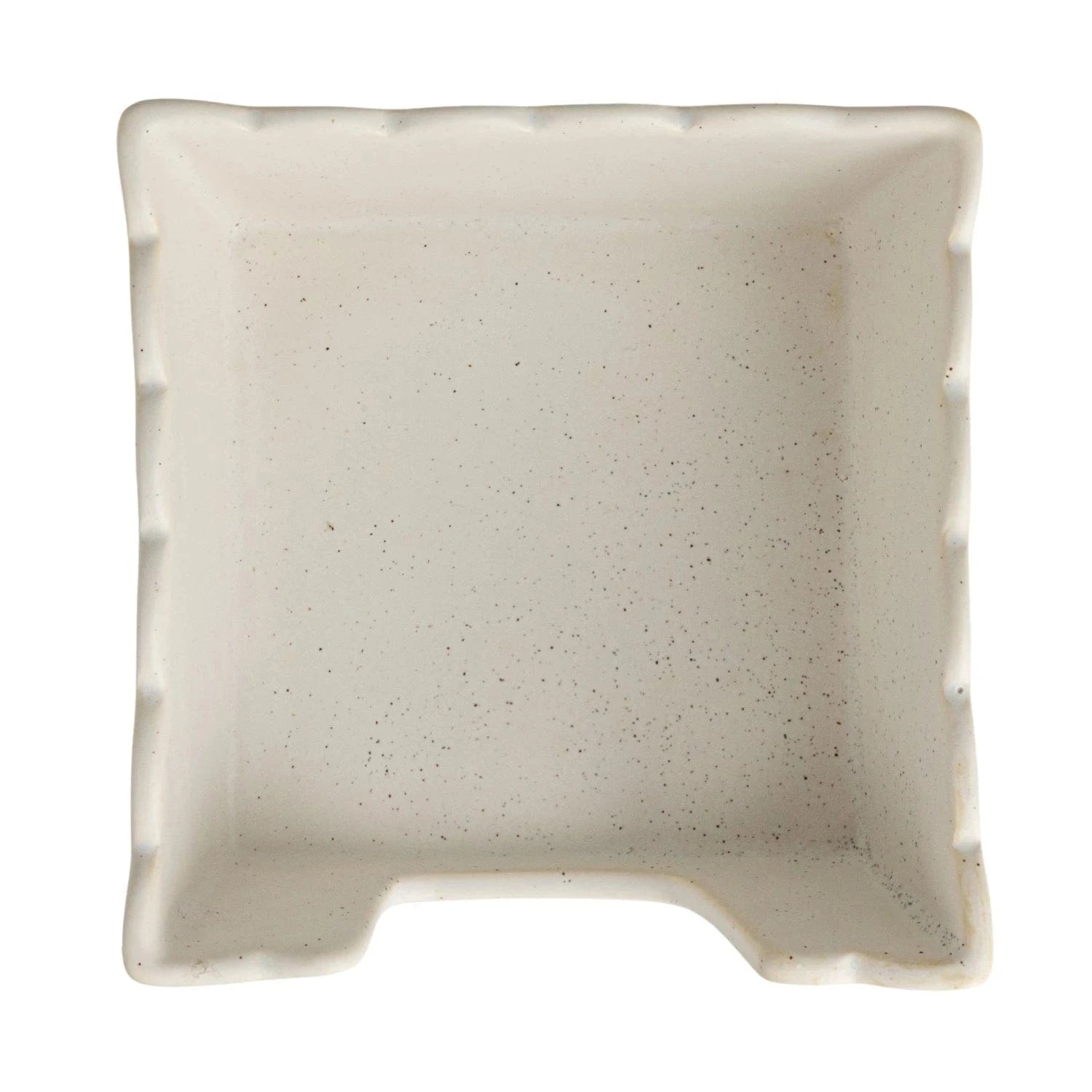 Creative Co-op Stoneware Napkin Holder with Bird Shaped Weight, 2PC Set - Little Miss Muffin Children & Home