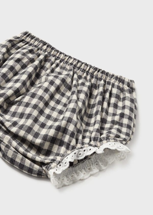 Mayoral Usa Inc Mayoral Gingham Dress with Bloomers for Baby Girl - Little Miss Muffin Children & Home
