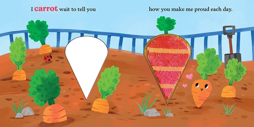 Sourcebooks I Love You a Bunch! Touch-and-Feel Board Book - Little Miss Muffin Children & Home