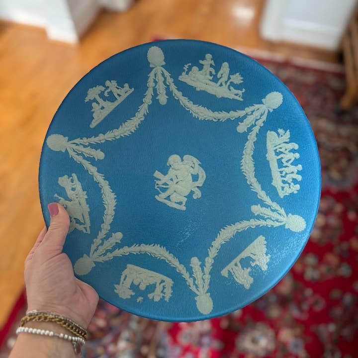 Home with Hillary Grandmillennial China Plate Cutting Board - Jasperware - Little Miss Muffin Children & Home