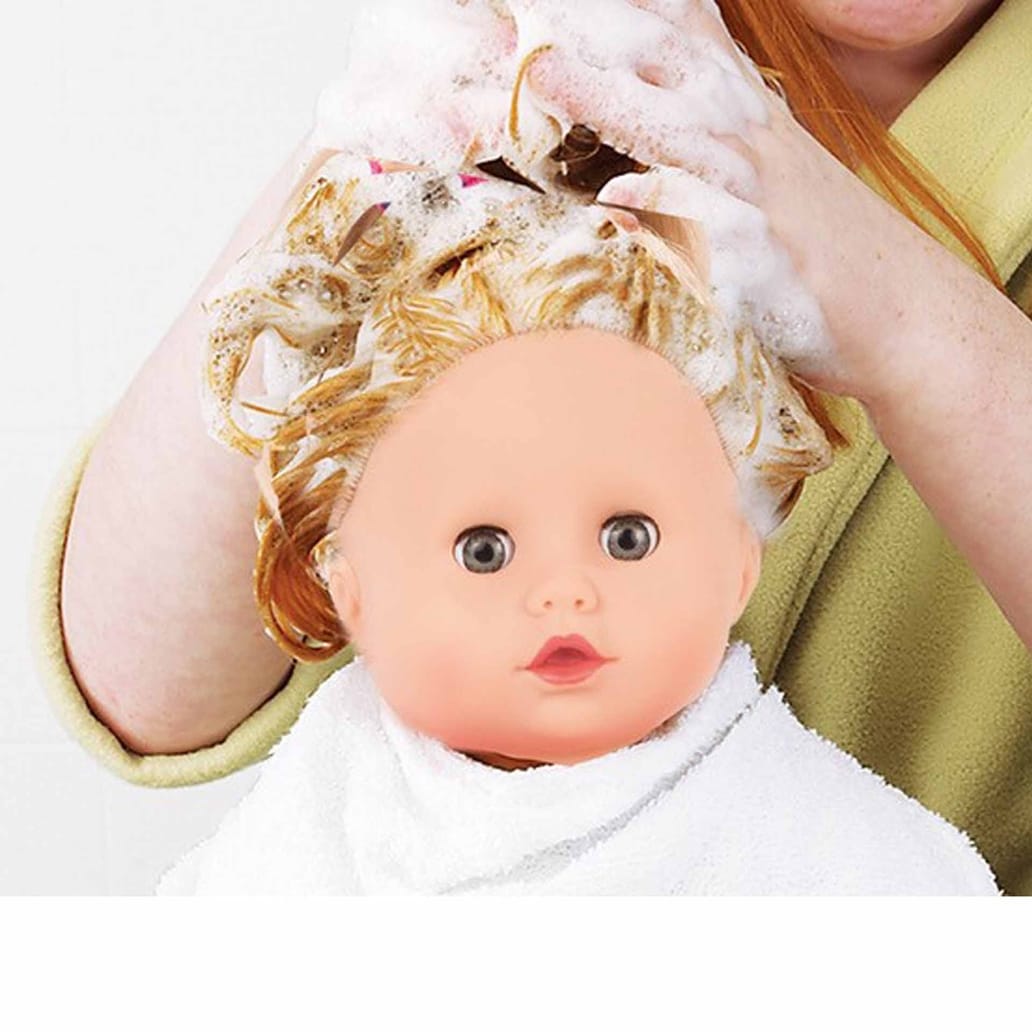 Gotz Gotz Muffin Popsicle 13" Soft Baby Doll with Brown Hair & Sleeping Eyes - Little Miss Muffin Children & Home