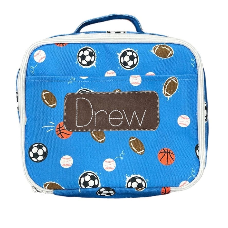 Sugar Bee Clothing Sugar Bee Clothing Lunch Bag - Sports Star - Little Miss Muffin Children & Home