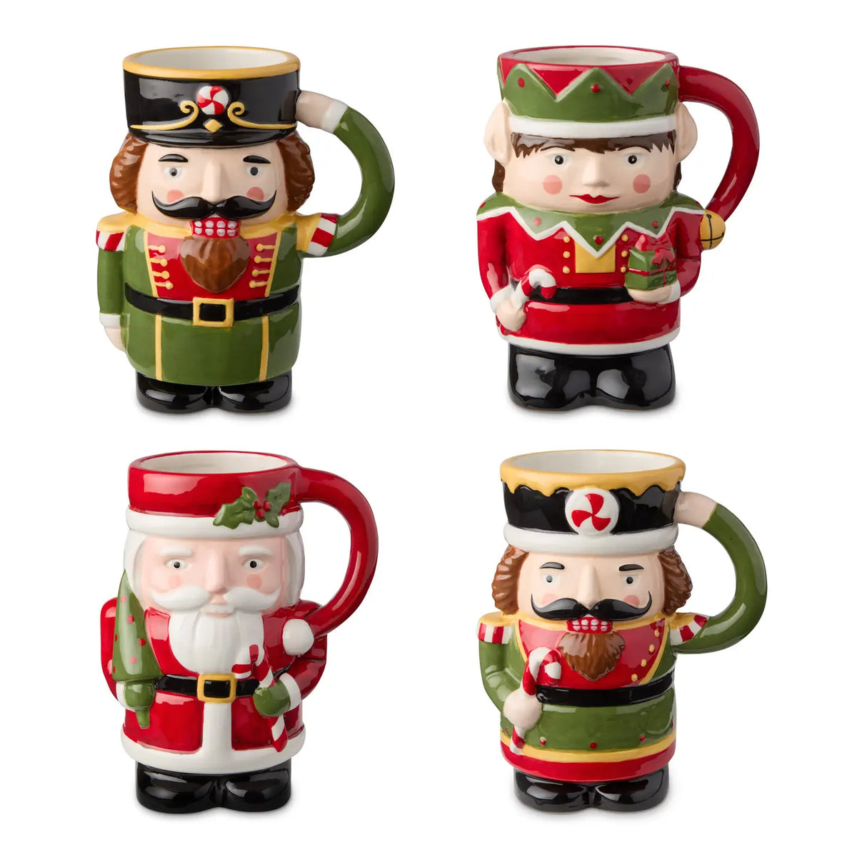 Certified International Nutcracker Parade 3D 18oz Mug, 4 Available Styles - Little Miss Muffin Children & Home