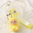 Auraquise Labubu 2nd Gen Silicone Cute Cartoon Charm Keychain, 6 Styles Available - Little Miss Muffin Children & Home
