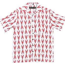 Nola Dawg Nola Dawg Crawfish Annette Aloha Shirt - Little Miss Muffin Children & Home