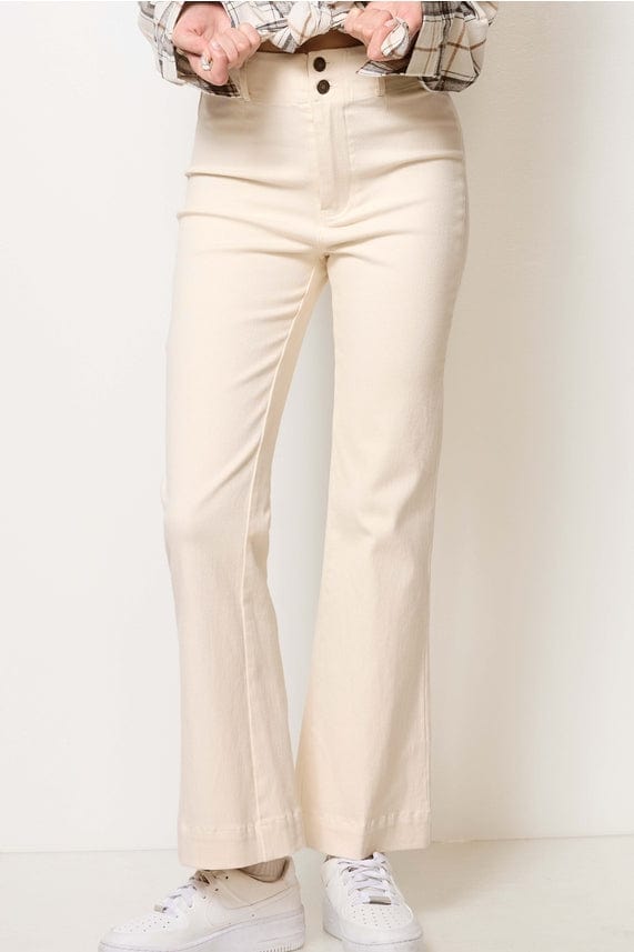 La Miel La Miel Soft Washed All Season Stretchy Two Button Pants - Little Miss Muffin Children & Home