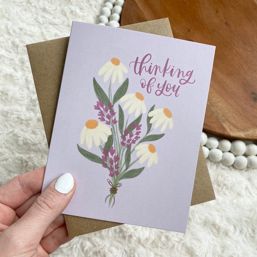 Big Moods Big Moods "thinking of you" Greeting Card - Little Miss Muffin Children & Home