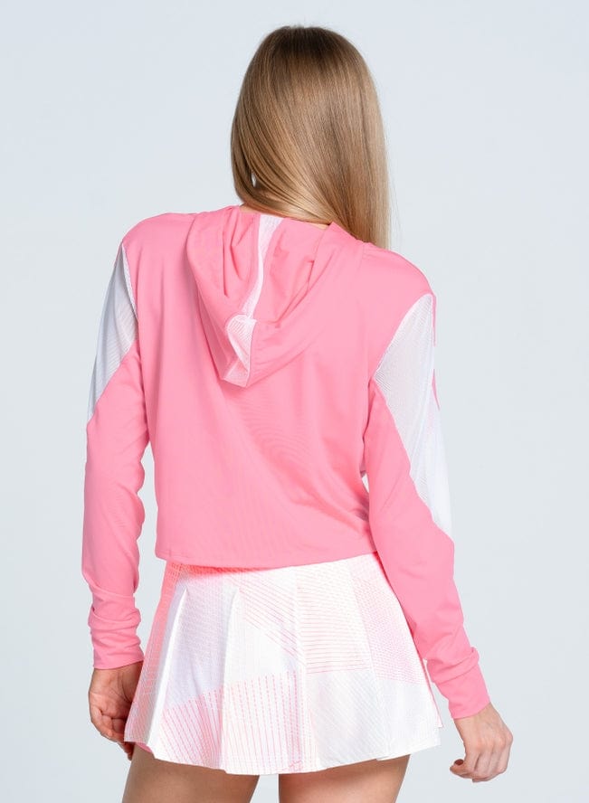 Lucky In Love Lucky in Love Colorblock with Mesh Hoodie - Little Miss Muffin Children & Home