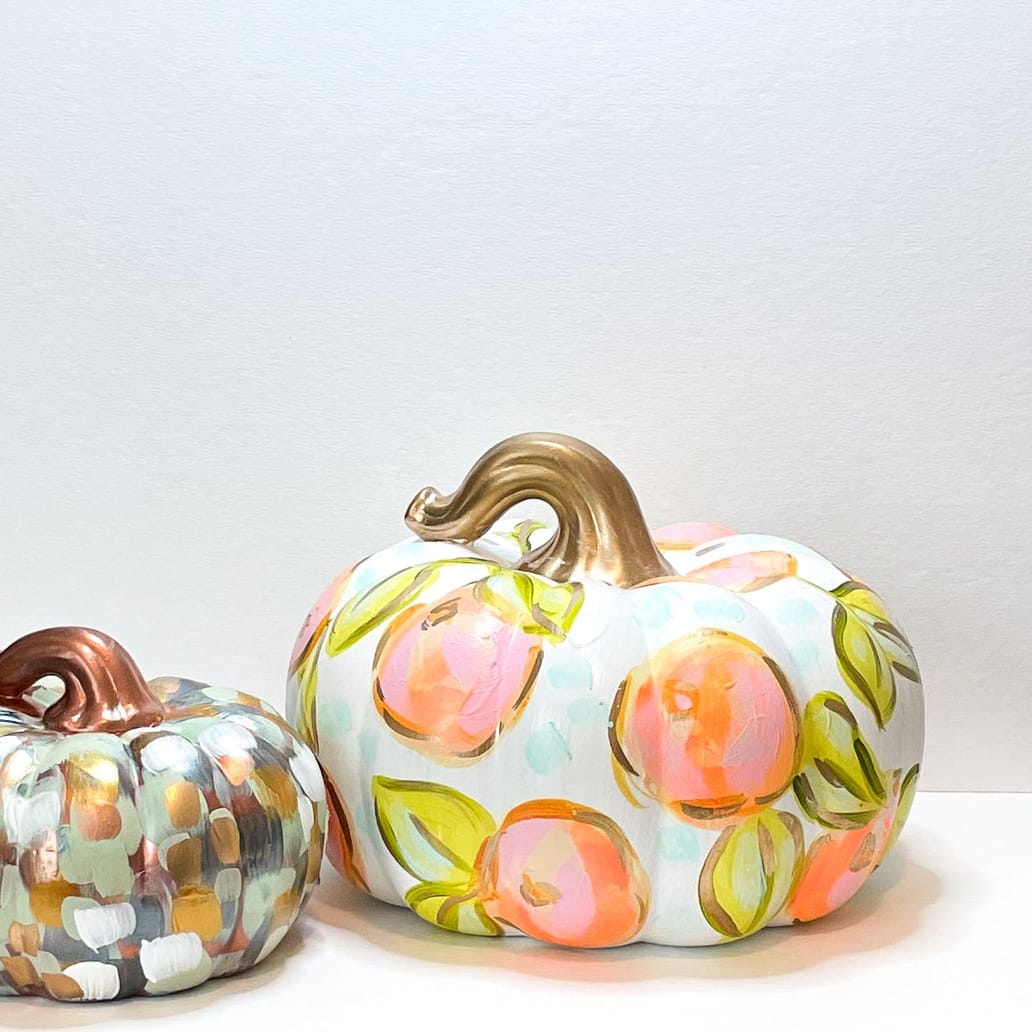 Jessica Reynolds Art Large Citrus Pumpkin - Little Miss Muffin Children & Home