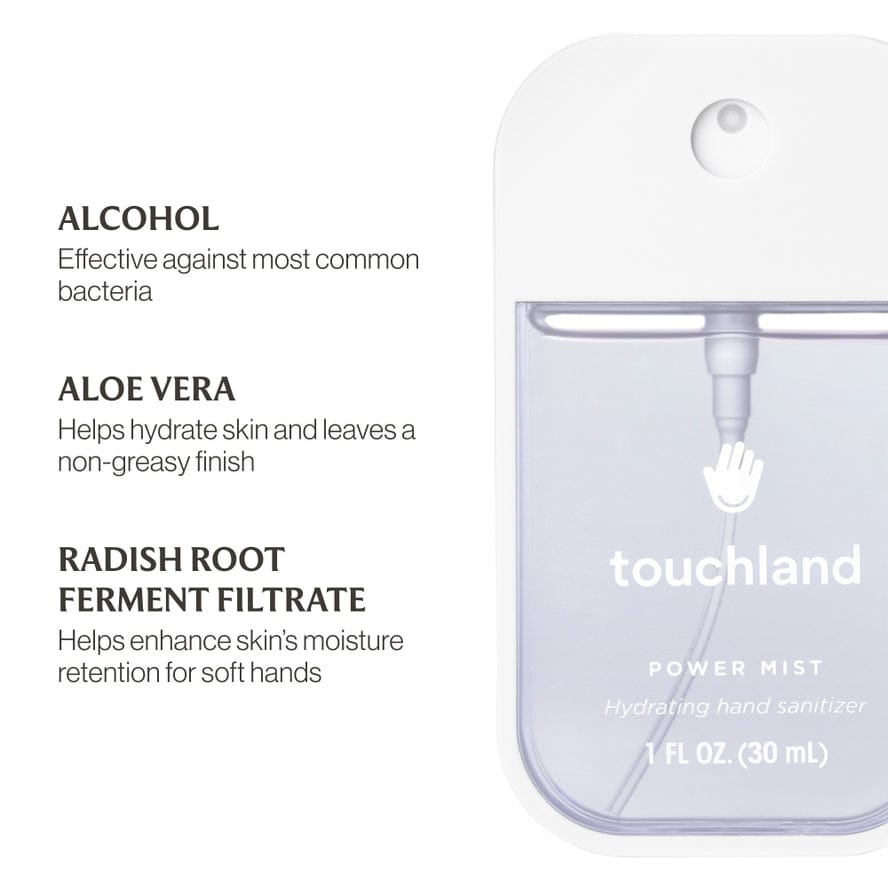 Touchland Beach Coco Power Mist Hydrating Hand Sanitizer - Little Miss Muffin Children & Home