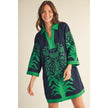 Style USA Baroque Embroidered Cotton Shift Dress, 2 Available Colors - Little Miss Muffin Children & Home