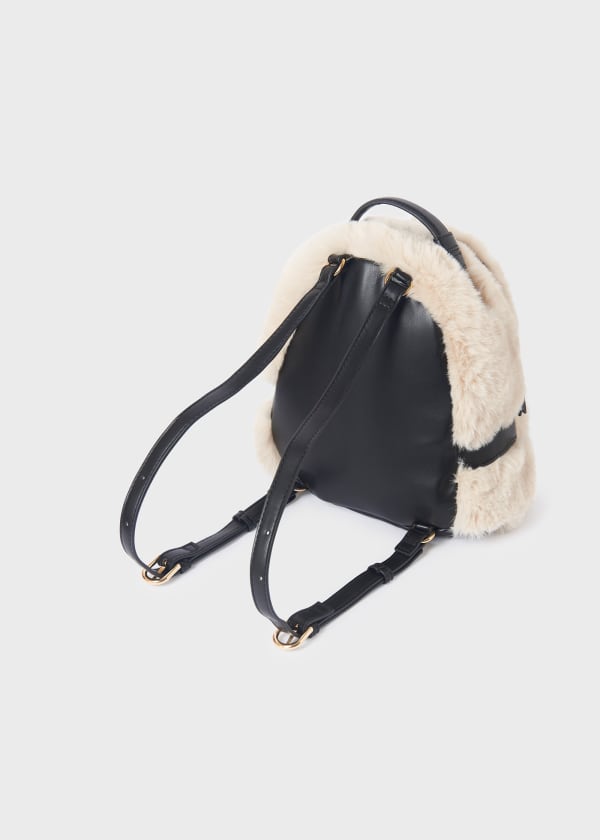 Abel & Lula Abel & Lula Faux Fur Backpack - Little Miss Muffin Children & Home