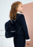 Abel & Lula Abel & Lula Faux Fur Backpack - Little Miss Muffin Children & Home