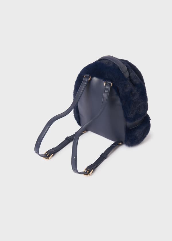Abel & Lula Abel & Lula Faux Fur Backpack - Little Miss Muffin Children & Home