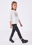 Mayoral Usa Inc Mayoral Faux Leather Leggings - Little Miss Muffin Children & Home