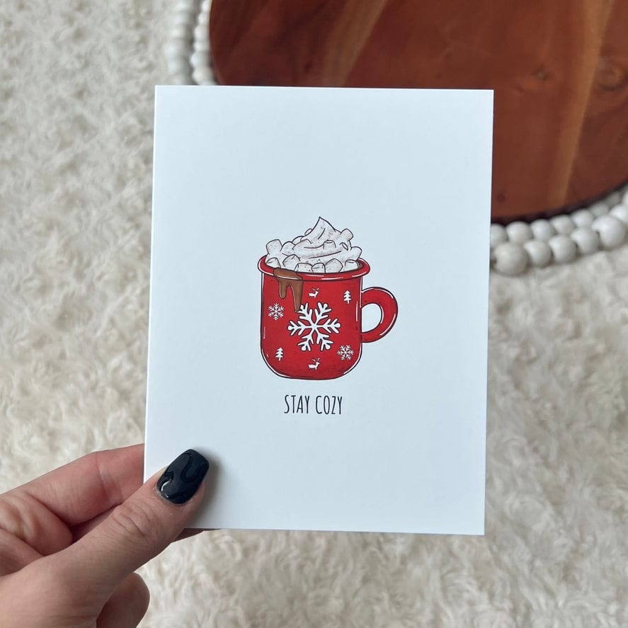 Big Moods Big Moods Stay Cozy Mug Holiday Card - Little Miss Muffin Children & Home