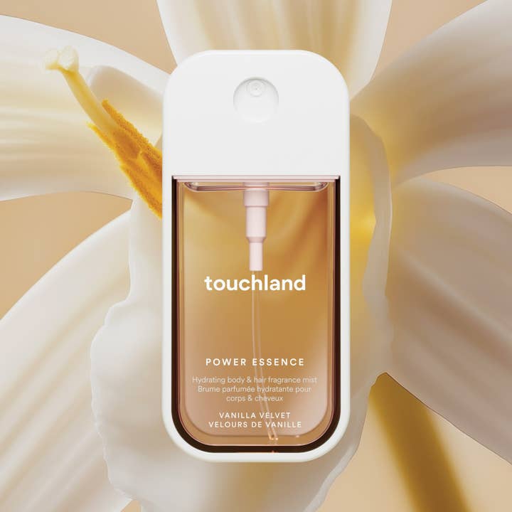 Touchland Vanilla Velvet Power Essence Body & Hair Fragrance Mist - Little Miss Muffin Children & Home