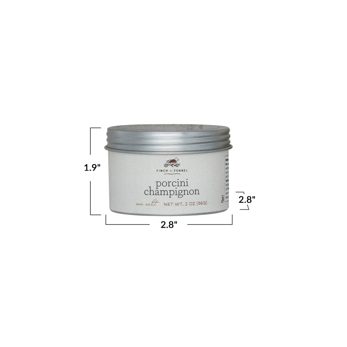Creative Co-Op Creative Co-Op Porcini Champignon Sea Salt - Little Miss Muffin Children & Home