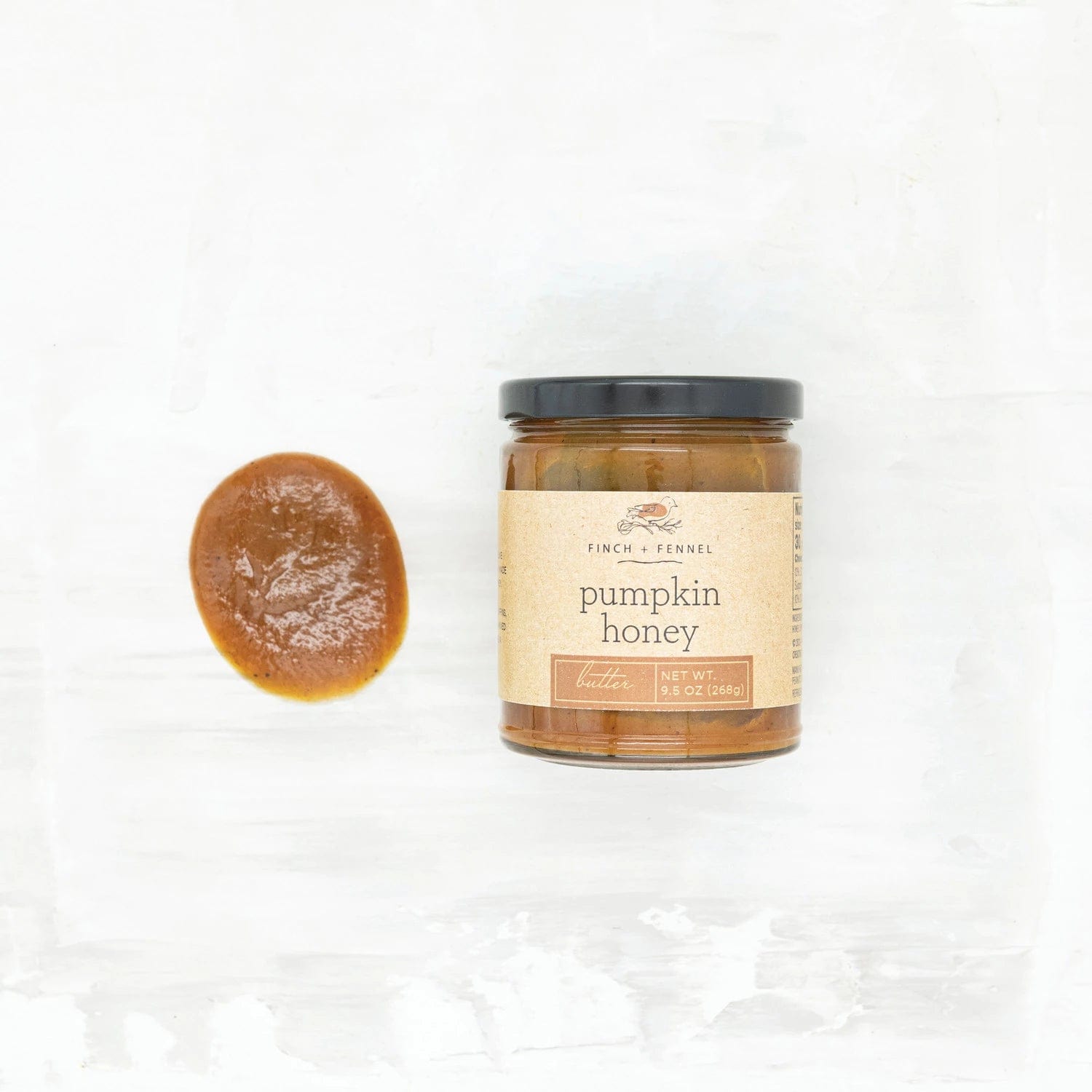 Creative Co-op Creative Co-op Pumpkin Honey Butter, 9.5 oz by Finch + Fennel - Little Miss Muffin Children & Home