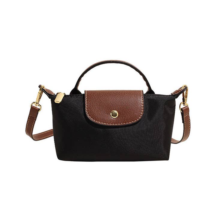 Sweetkama Black Color Block Flap Crossbody Phone Wallet Bag - Little Miss Muffin Children & Home