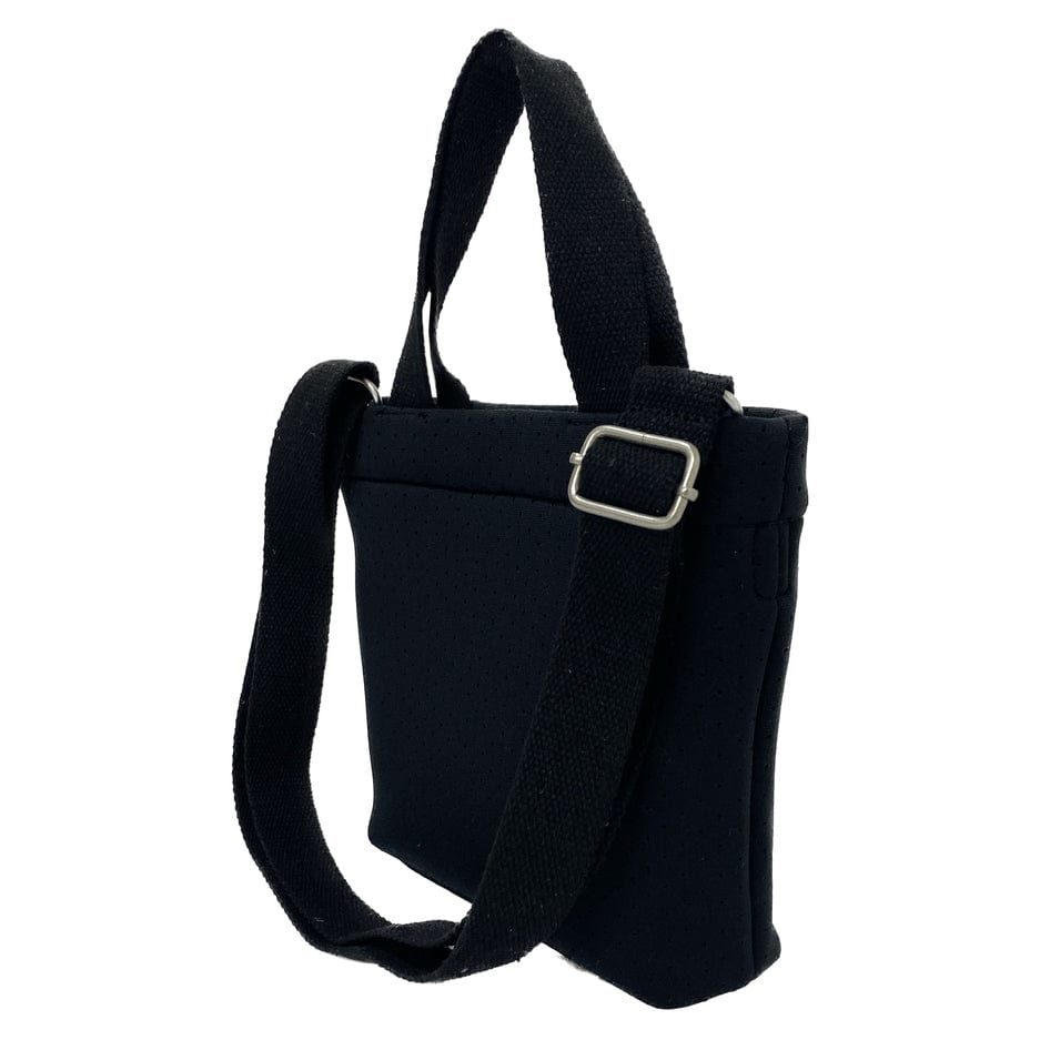 Quilted Koala Quilted Koala Neoprene Midi Town Bag Black - Little Miss Muffin Children & Home