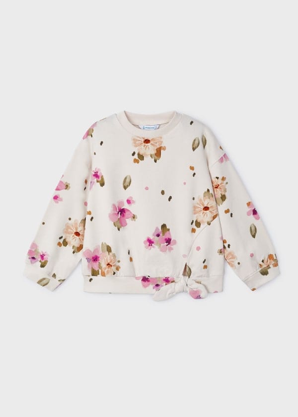 Mayoral Usa Inc Mayoral Floral Sweatshirt - Little Miss Muffin Children & Home