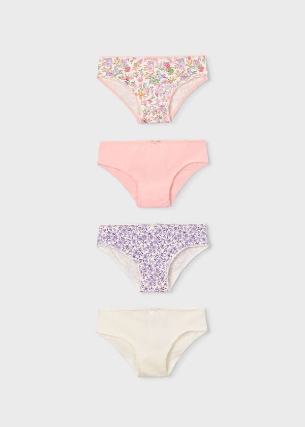 4-Pack Panties Set in Blossom