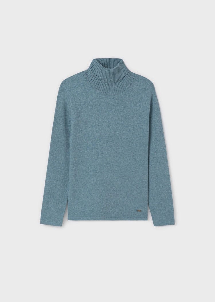 Mayoral Usa Inc Mayoral Turtleneck in Heather Lake - Little Miss Muffin Children & Home