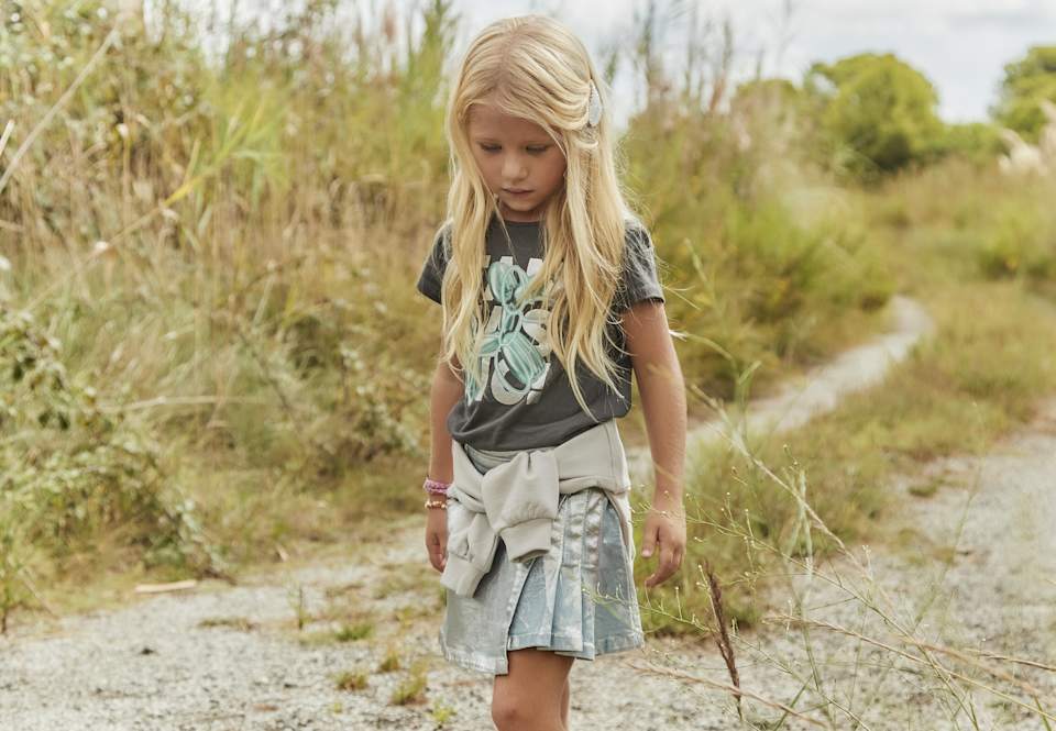 Mayoral Usa Inc Mayoral Pleated Denim Wrap Skirt - Little Miss Muffin Children & Home