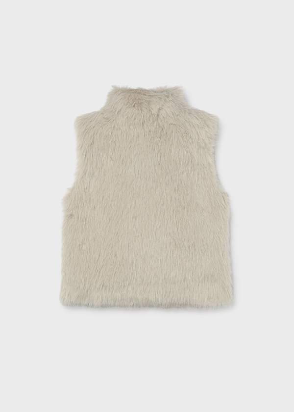Mayoral Usa Inc Faux Fur Vest, 2 Colors Available - Little Miss Muffin Children & Home