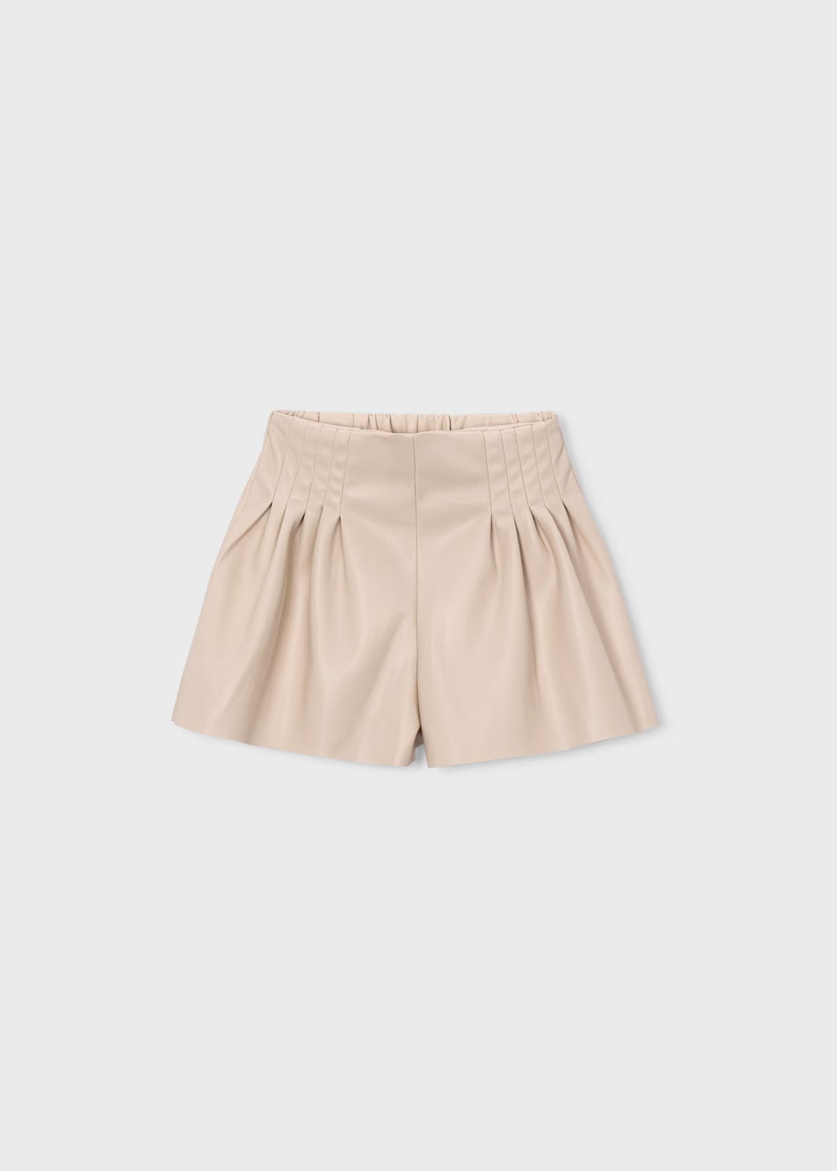 Mayoral Usa Inc Faux Leather Pleated Shorts - Little Miss Muffin Children & Home