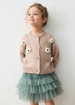 Mayoral Usa Inc Floral Knit Cardigan - Little Miss Muffin Children & Home