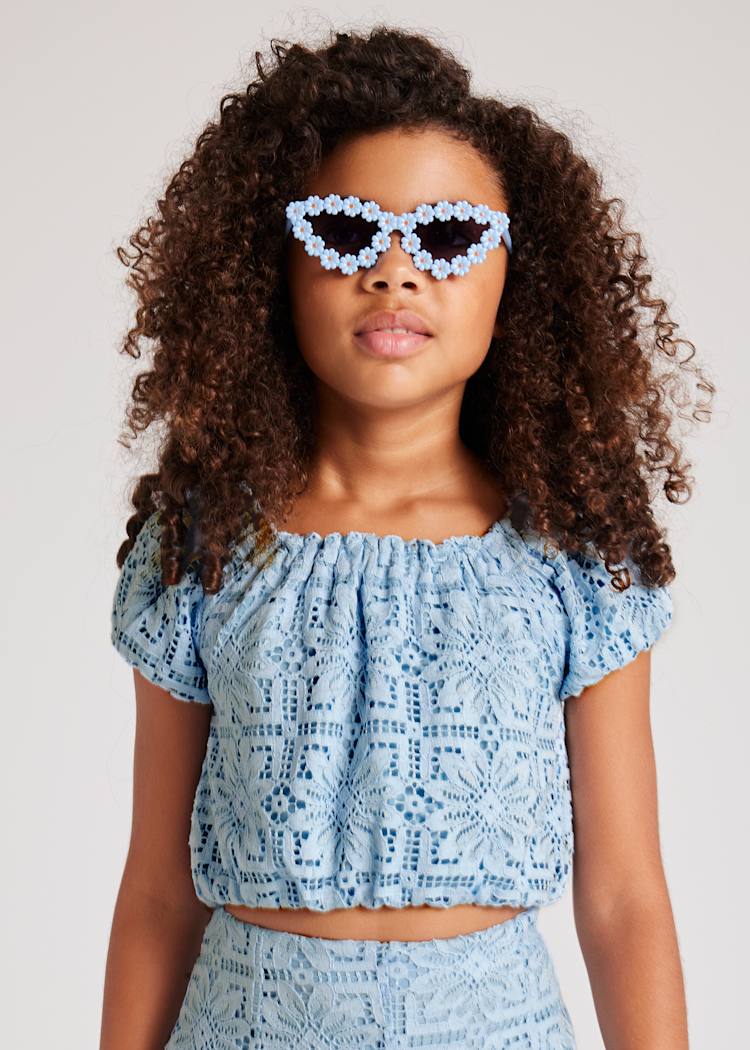 Mayoral Usa Inc Mayoral Lace Top - Little Miss Muffin Children & Home