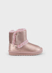 Mayoral Usa Inc Mayoral Metallic Sequin Boots in Gold Pink - Little Miss Muffin Children & Home
