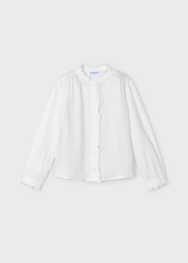 Mayoral Usa Inc Mayoral Long Sleeve Blouse - Little Miss Muffin Children & Home